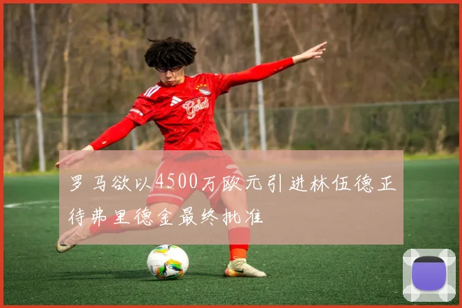 罗马欲以4500万欧元引进林伍德正待弗里德金最终批准
